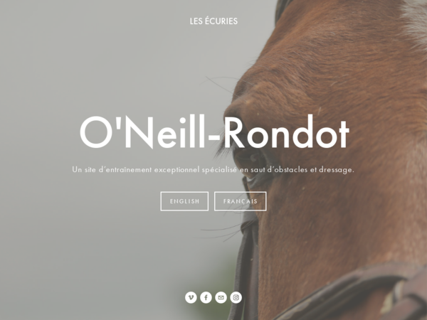 Ecuries O'Neill-Rondot Inc (Les)