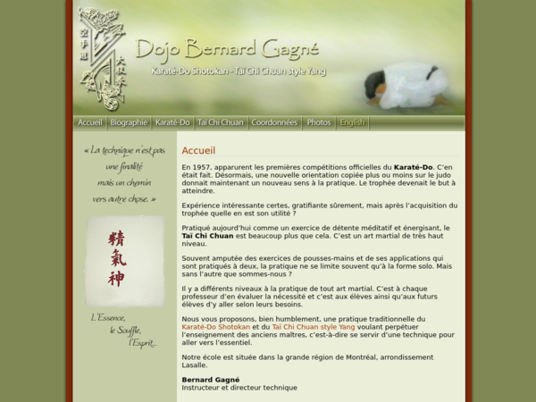 Karate-Do Shotokan and Tai Chi Chuan Yang