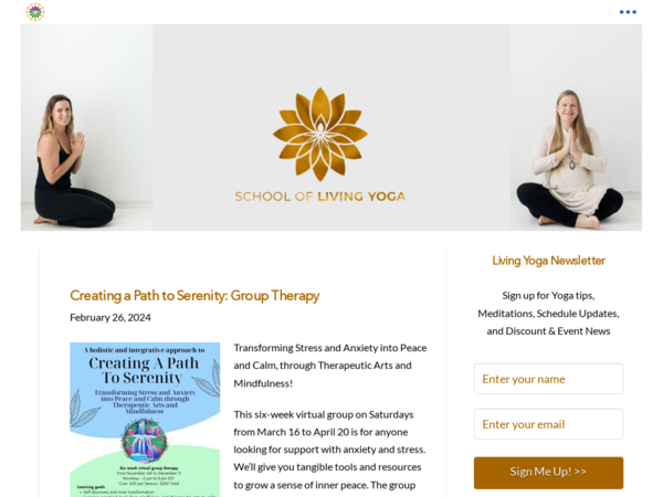 School of Living Yoga
