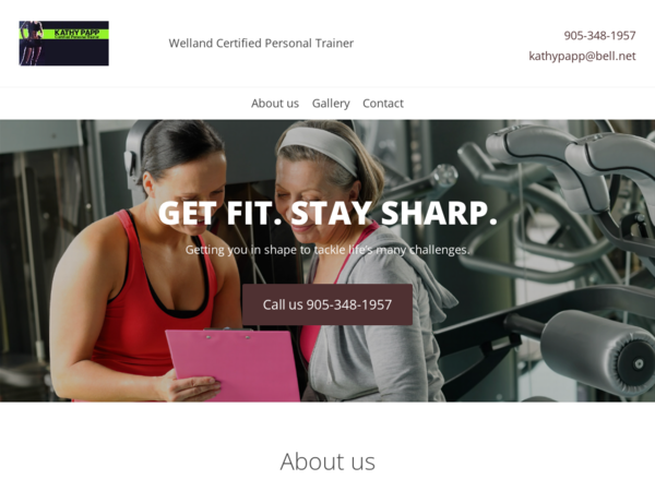 Welland Certified Personal Trainer