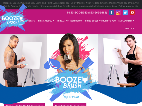 Booze N' Brush Sip N' Paint Montreal Sip and Paint
