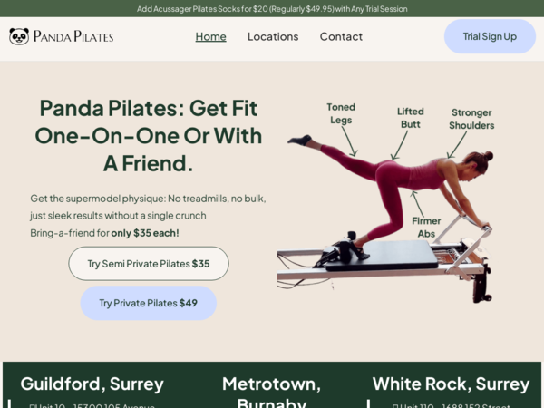 Panda Pilates Burnaby Metrotown